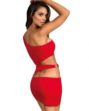 V-9249 Robe – Rouge