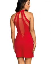 V-9259 Robe – Rouge