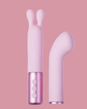 Padparadscha – The naughty collection – Vibromasseur à tête interchangeable Rose