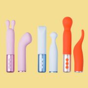 Partschinite - The naughty collection - Vibromasseur à tête interchangeable Orange – Image 6