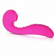 Angel - Vibromasseur 3 en 1 point G et léchage du clitoris - Rose – Image 6