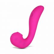 Angel - Vibromasseur 3 en 1 point G et léchage du clitoris - Rose – Image 2