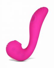 Angel – Vibromasseur 3 en 1 point G et léchage du clitoris – Rose