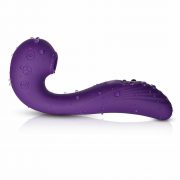 Angel - Vibromasseur 3 en 1 point G et léchage du clitoris - Violet – Image 6