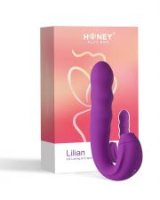 Lilian – Vibromasseur Point G à Tête Rotative et Langue Vibrante