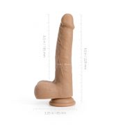 Idalis - Gode vibrant avec va et vient 20.30 cm - Chair – Image 3