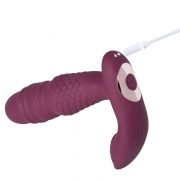 Ryder - Vibromasseur et va et vient double stimulation avec application – Image 5