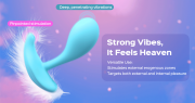 Loli Bleu - vibromasseur avec application pour le point G et le clitoris – Image 8