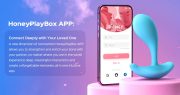 Loli Bleu - vibromasseur avec application pour le point G et le clitoris – Image 11