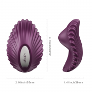 Pearl Violet - Vibromasseur magnétique contrôlé par application – Image 4