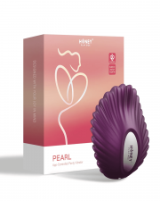 Pearl Violet – Vibromasseur magnétique contrôlé par application