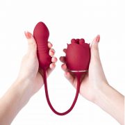 Rosa - Vibromasseur Rotatif - Va et Vient – Image 3