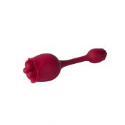 Roseann - Vibromasseur en forme de rose à double extrémité – Image 3