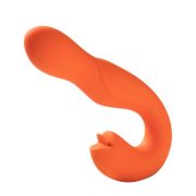 Joi - Vibromasseur tête rotative et stimulateur clitoridien - orange – Image 4