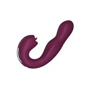 Joi - Vibromasseur tête rotative et stimulateur clitoridien - violet – Image 2