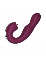 Joi – Vibromasseur tête rotative et stimulateur clitoridien – violet