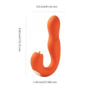 Joi - Vibromasseur tête rotative et stimulateur clitoridien - violet – Image 6