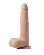 Luis gode réaliste vibrant et va et vient avec appli 21 cms – Chair