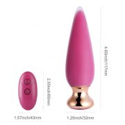 Doro plus - Plug anal vibrant télécommandé - Rose – Image 5