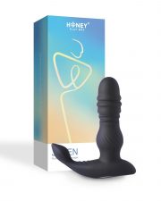 Jaden – Vibromasseur de prostate vibrant – Noir