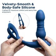 Cyrus - Vibromasseur de prostate va et vient contrôlé par application - Noir – Image 7