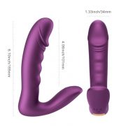 RORA 2 Capteur de pression G-Spot rotatif et stimulateur clitoridien – Image 2