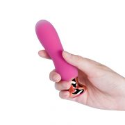 Pink holic - Plug anal vibrant télécommandé incurvé - Rose – Image 5