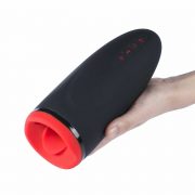 Dayo - Masturbateur automatique, vibrant et chauffant - Noir – Image 4