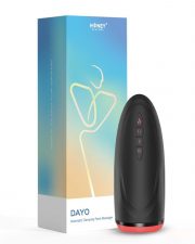 Dayo – Masturbateur automatique, vibrant et chauffant – Noir