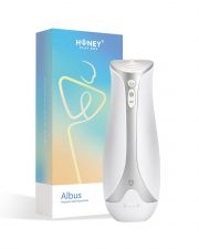 Albus masturbateur gonflable et aspirant – Blanc