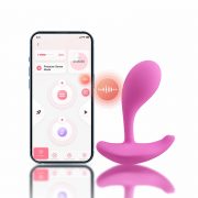 Oly 2 Vibromasseur à pression et application controlable avec le voix Rose – Image 4
