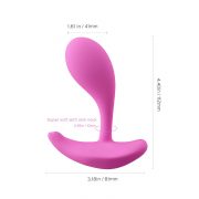 Oly 2 Vibromasseur à pression et application controlable avec le voix Rose – Image 6