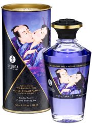 Huile chauffante aphrodisiaque - Fruits exotiques 100ml – Image 2