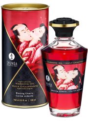 Huile chauffante aphrodisiaque - Cerise ardente 100ml – Image 2