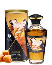Huile chauffante aphrodisiaque – Baisers caramel