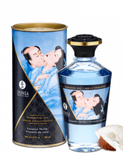 Huile chauffante aphrodisiaque – Frissons de coco 100ml