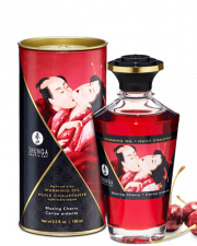 Huile chauffante aphrodisiaque – Cerise ardente 100ml
