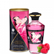 Huile chauffante aphrodisiaque - Framboise 100ml