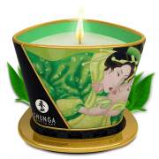 Bougie de massage lueur et caresses - Zenitude Thé vert exotique