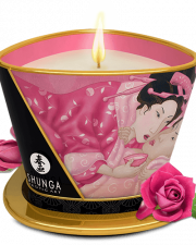 Bougie de massage lueur et caresses – Aphrodisia Rose