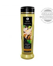 Huile de massage organique – Douceur d’amande – 240 ml