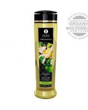 Huile de massage organique – Thé vert – 240 ml