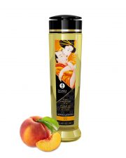Huile de massage érotique – Stimulation – Pêche – 240 ml