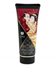 Crème de Massage délectable – Vin pétillant à la fraise