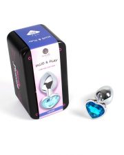 Plug anal secret play – Coeur bleu