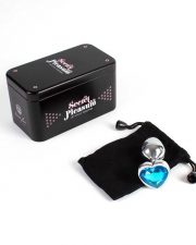 Plug anal secret play – Coeur bleu