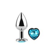 Plug anal secret play - Coeur bleu – Image 3
