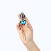 Plug anal secret play - Coeur bleu – Image 4