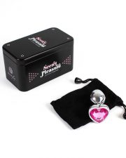Plug anal secret play – Coeur rose