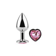 Plug anal secret play - Coeur rose – Image 3